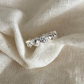Zircon Hearts Ring