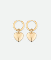 Heart Charm Earrings