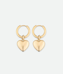 Heart Charm Earrings