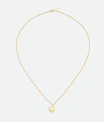 3D Heart Pendant Necklace