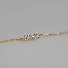 Trinity Chain Bracelet
