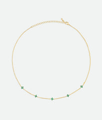 Minimalist Flower Necklace