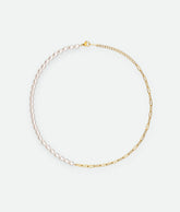 Pearl and Chain Necklace