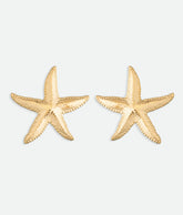 Gold Starfish Earrings