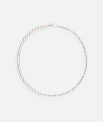 Pearl and Chain Necklace