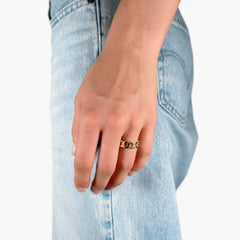 Flat Link Ring