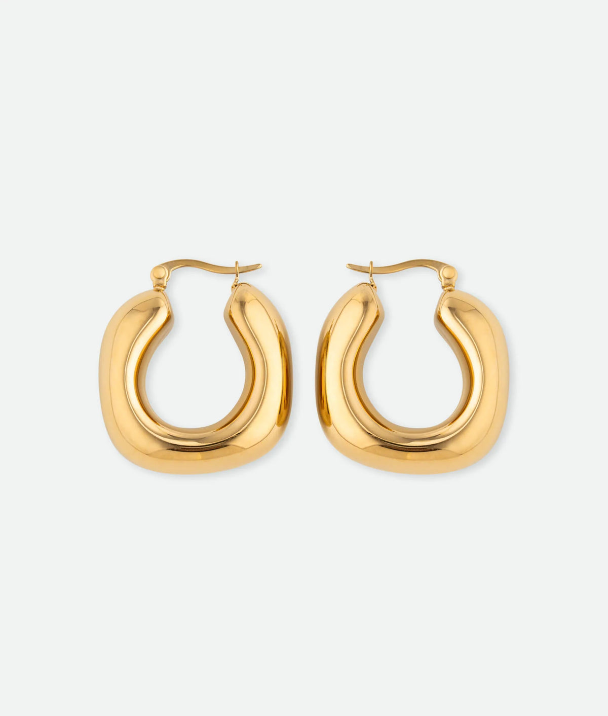 Chunky Gold Hoops