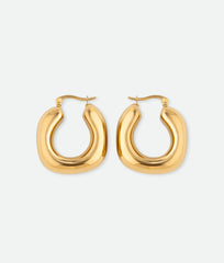 Chunky Gold Hoops