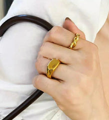 Gold Signet Ring