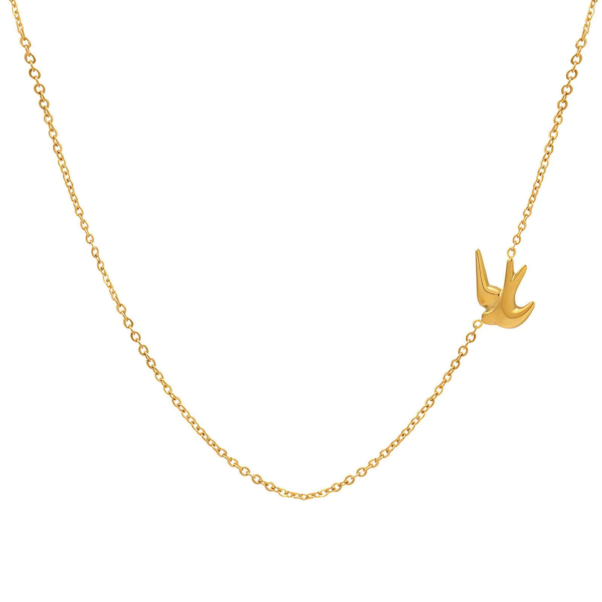 Swan Chain Necklace