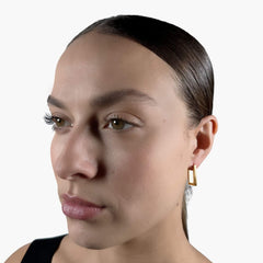 Medium Square Hoops