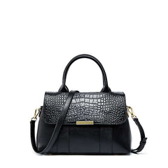 Kelly Croc Leather Bag