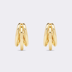 Big Triple Hoop Earrings