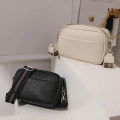 Wide Strap Crossbody Bag