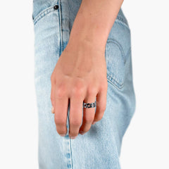 Flat Link Ring