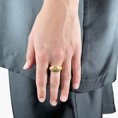 Bold Croissant Ring