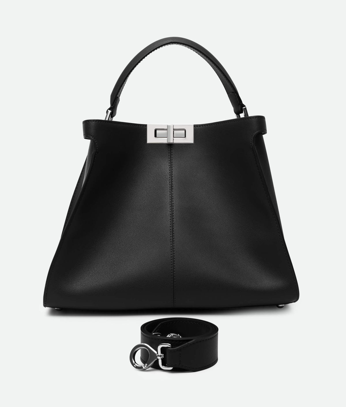 Ava Leather Bucket Bag