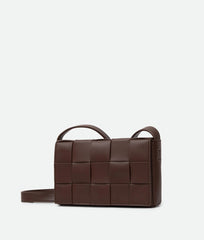 Woven Cassette Crossbody Bag