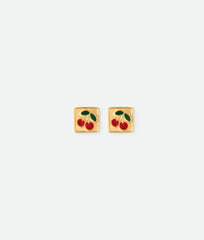 Cherry Stud Earrings
