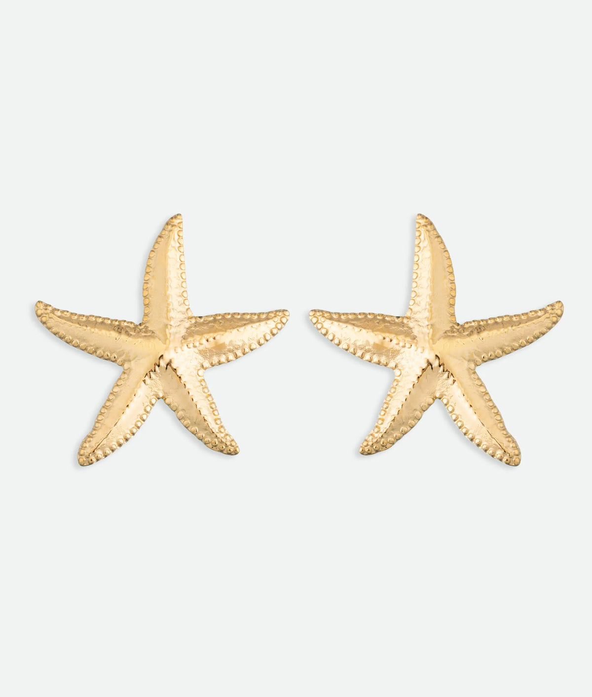 Gold Starfish Earrings
