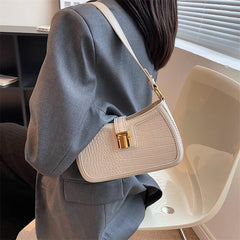Croc Shoulder Bag