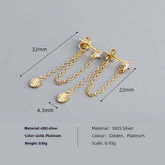 Tassel Chain Earrings